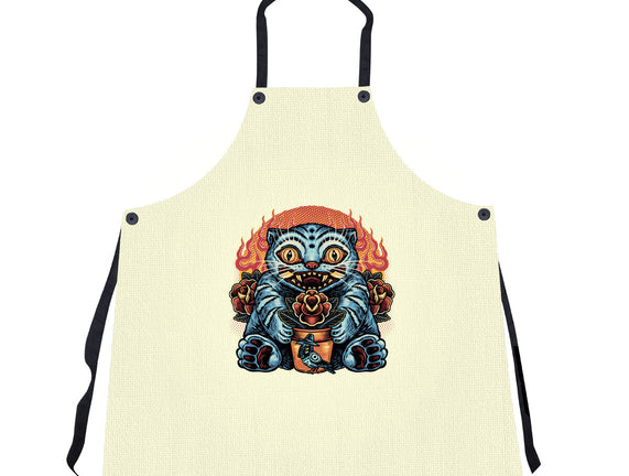 Blue Tiger Red Flame