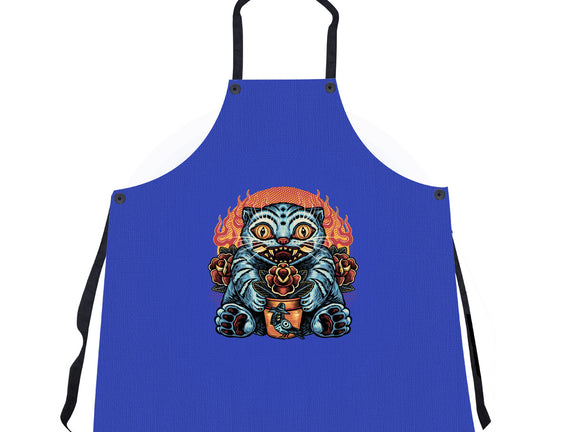 Blue Tiger Red Flame