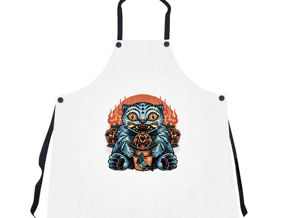 Blue Tiger Red Flame
