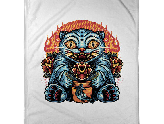 Blue Tiger Red Flame