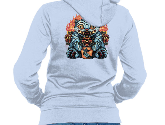 Blue Tiger Red Flame