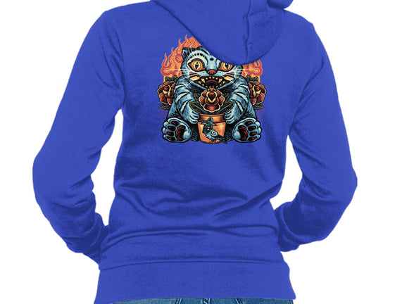 Blue Tiger Red Flame