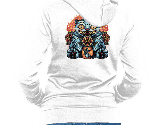 Blue Tiger Red Flame