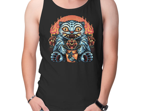 Blue Tiger Red Flame