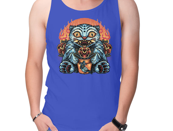 Blue Tiger Red Flame