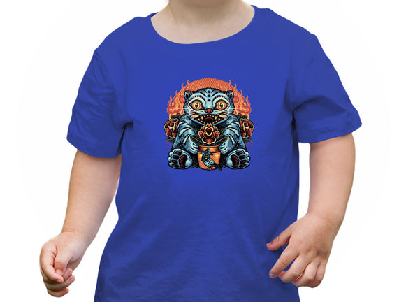 Blue Tiger Red Flame