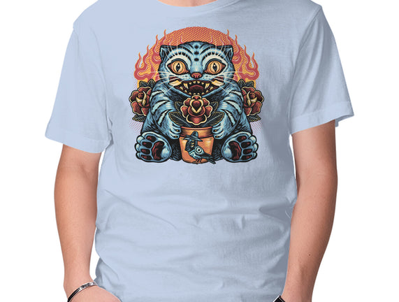 Blue Tiger Red Flame