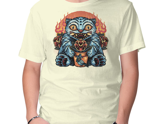 Blue Tiger Red Flame