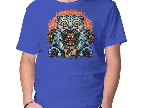 Blue Tiger Red Flame