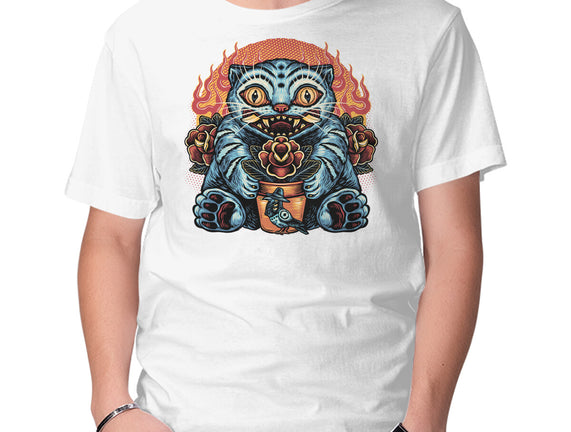 Blue Tiger Red Flame