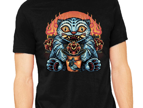 Blue Tiger Red Flame