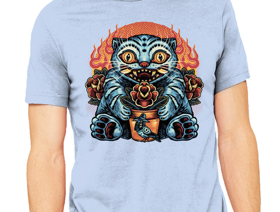 Blue Tiger Red Flame