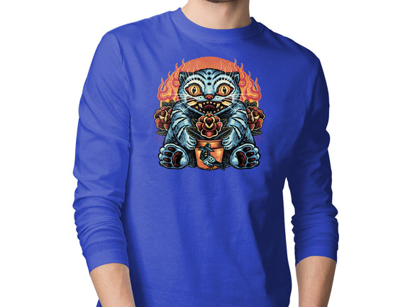 Blue Tiger Red Flame