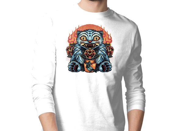 Blue Tiger Red Flame