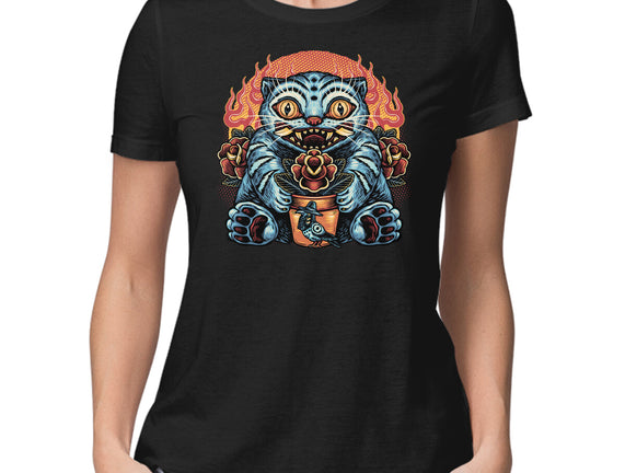 Blue Tiger Red Flame