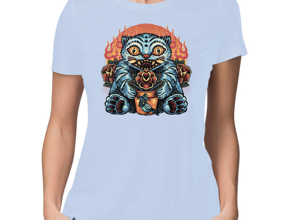 Blue Tiger Red Flame