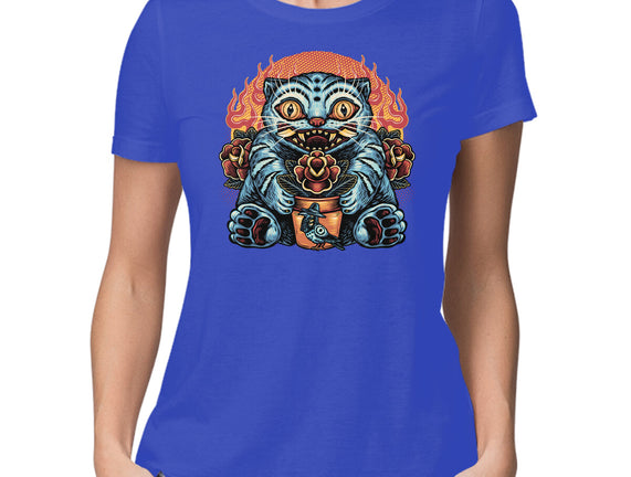 Blue Tiger Red Flame