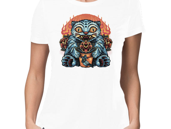 Blue Tiger Red Flame