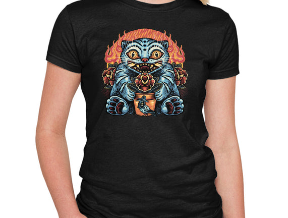 Blue Tiger Red Flame