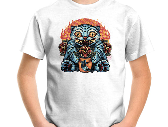 Blue Tiger Red Flame