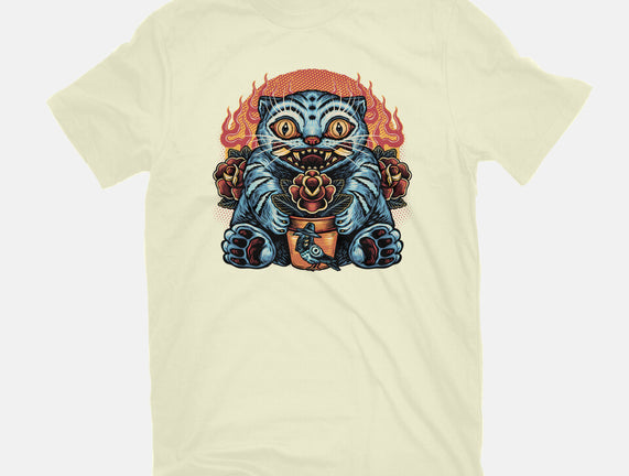 Blue Tiger Red Flame