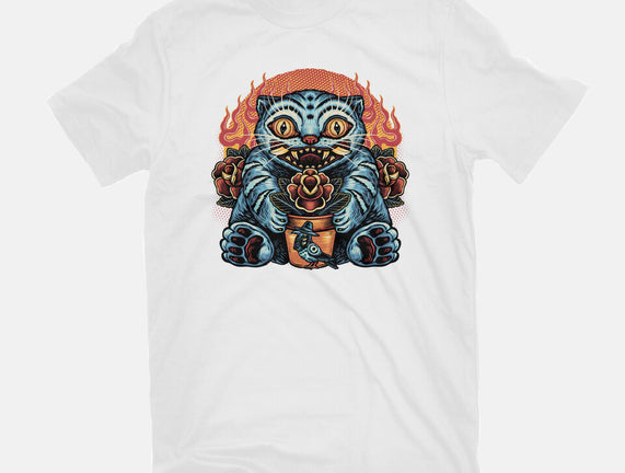 Blue Tiger Red Flame