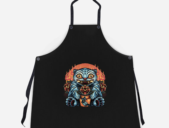 Blue Tiger Red Flame