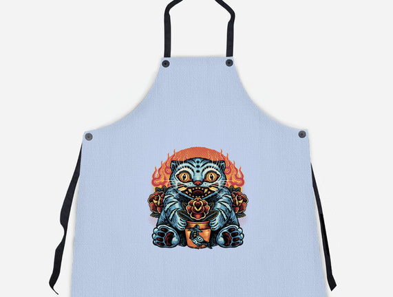 Blue Tiger Red Flame