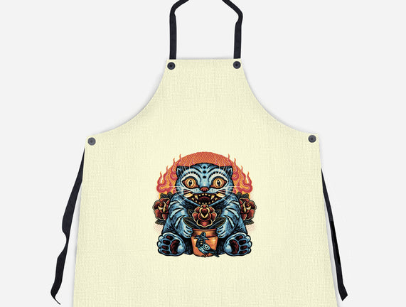 Blue Tiger Red Flame