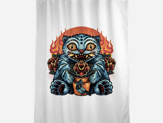 Blue Tiger Red Flame