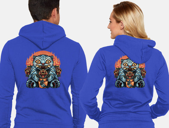 Blue Tiger Red Flame