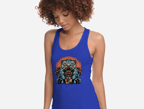 Blue Tiger Red Flame