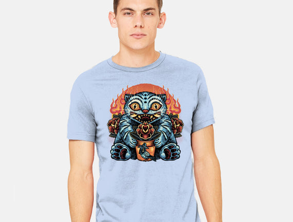 Blue Tiger Red Flame
