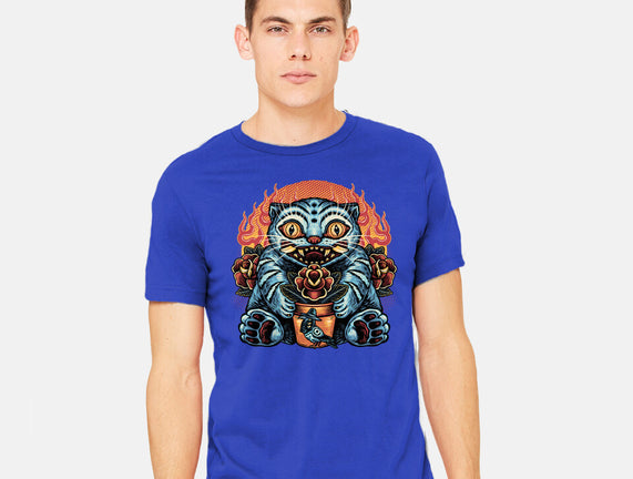 Blue Tiger Red Flame