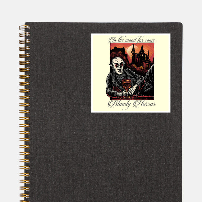 Bloody Horror-None-Glossy-Sticker-glitchygorilla