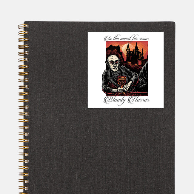 Bloody Horror-None-Glossy-Sticker-glitchygorilla