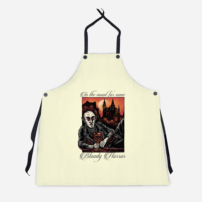 Bloody Horror-Unisex-Kitchen-Apron-glitchygorilla