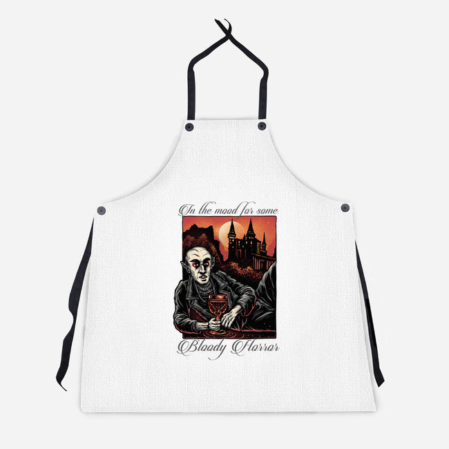 Bloody Horror-Unisex-Kitchen-Apron-glitchygorilla