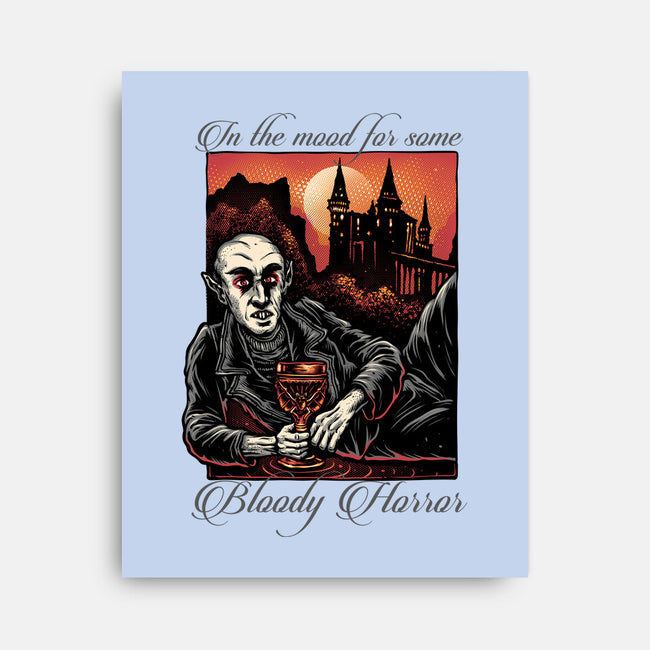 Bloody Horror-None-Stretched-Canvas-glitchygorilla