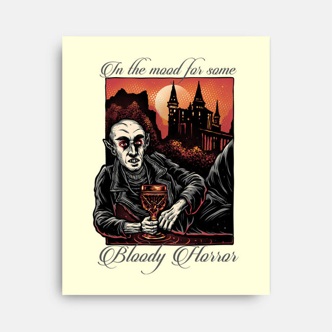 Bloody Horror-None-Stretched-Canvas-glitchygorilla