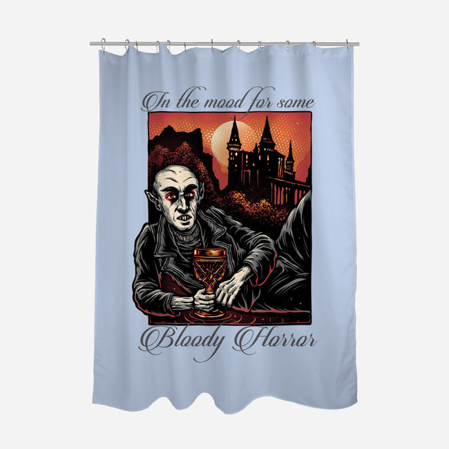 Bloody Horror-None-Polyester-Shower Curtain-glitchygorilla