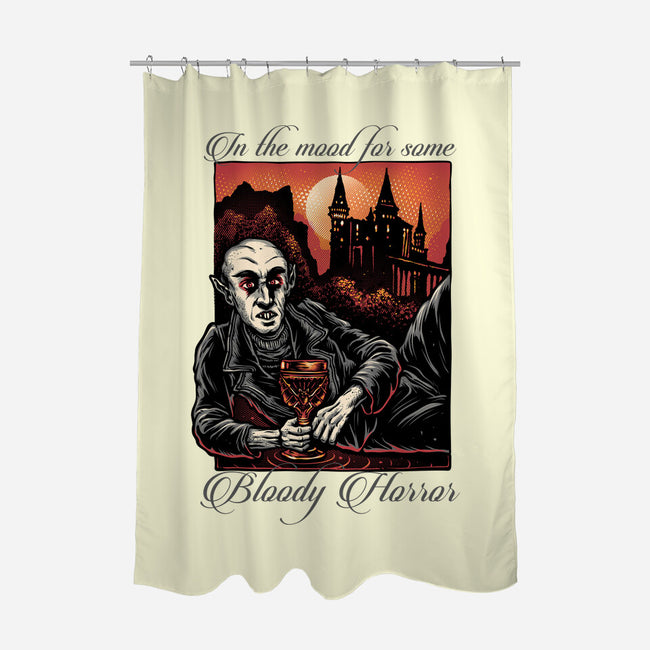 Bloody Horror-None-Polyester-Shower Curtain-glitchygorilla
