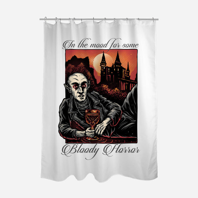 Bloody Horror-None-Polyester-Shower Curtain-glitchygorilla