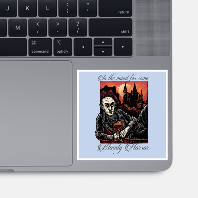 Bloody Horror-None-Glossy-Sticker-glitchygorilla