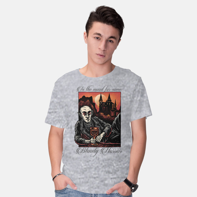 Bloody Horror-Mens-Basic-Tee-glitchygorilla