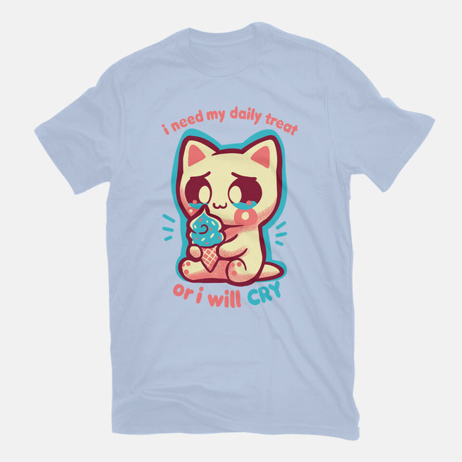 Need My Daily Treat-Womens-Basic-Tee-TechraNova