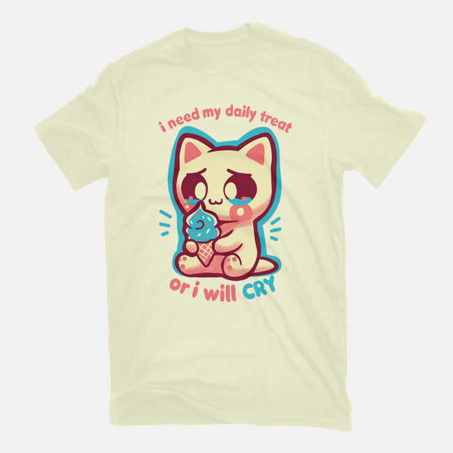 Need My Daily Treat-Mens-Basic-Tee-TechraNova