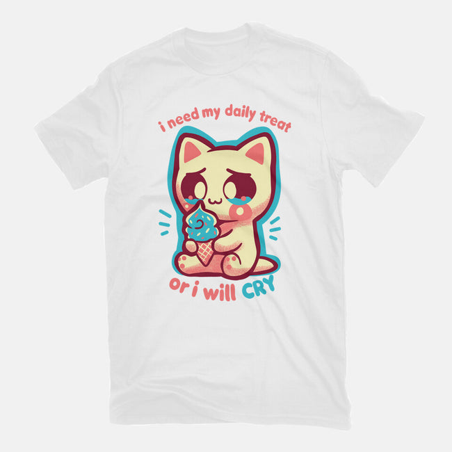 Need My Daily Treat-Youth-Basic-Tee-TechraNova