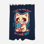 Need My Daily Treat-None-Polyester-Shower Curtain-TechraNova