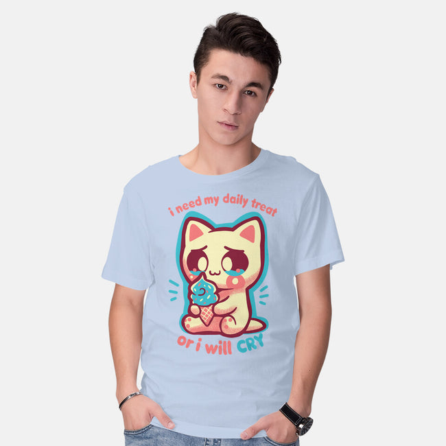 Need My Daily Treat-Mens-Basic-Tee-TechraNova
